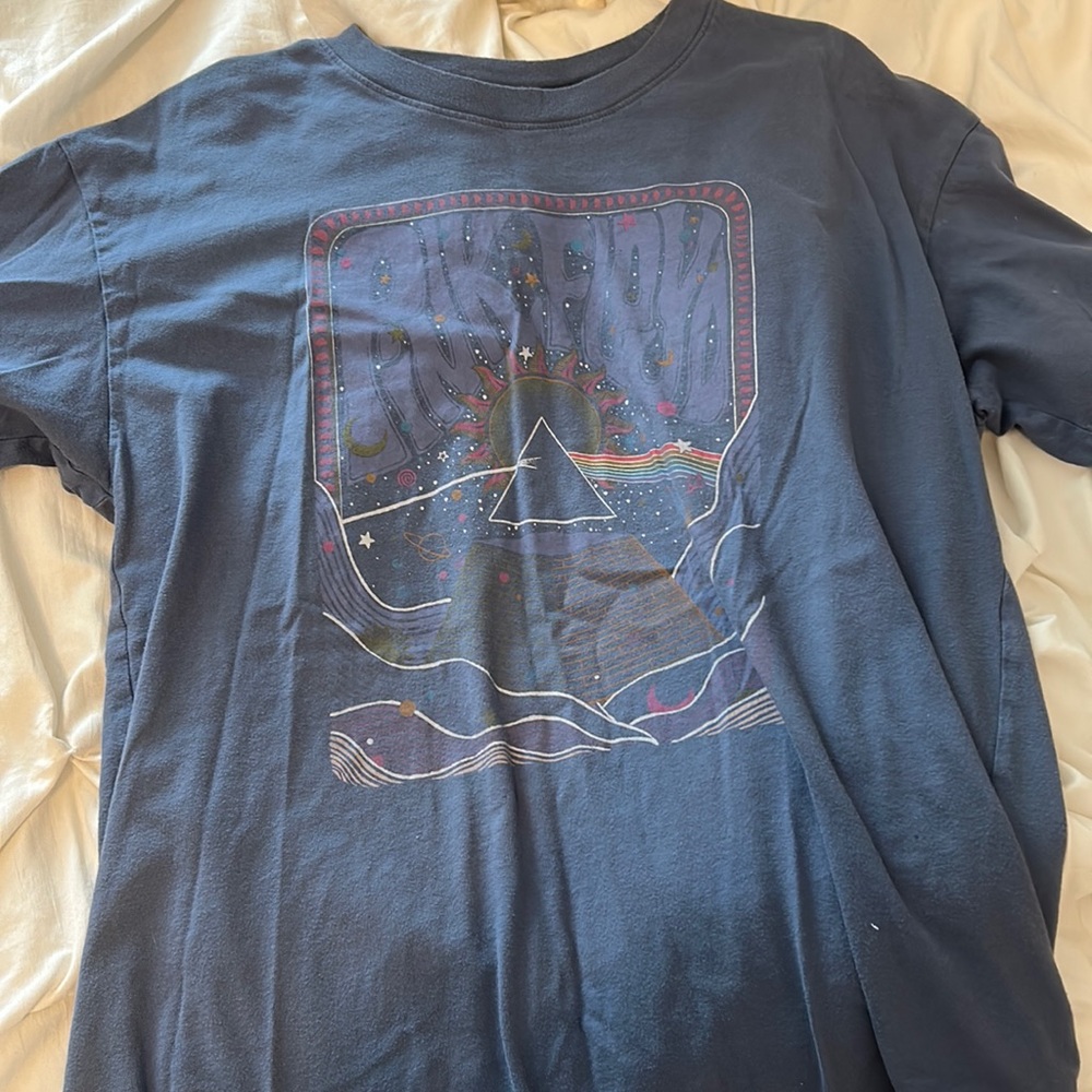 oversized american eagle pink floyd t-shirt